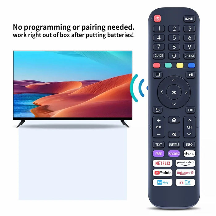 EN2AI30H Universal Remote Control Replacement For Hisense Smart Tvs - 5