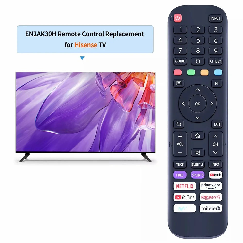 EN2AK30H Universal Remote Control Replacement For Hisense Smart Tvs - 3