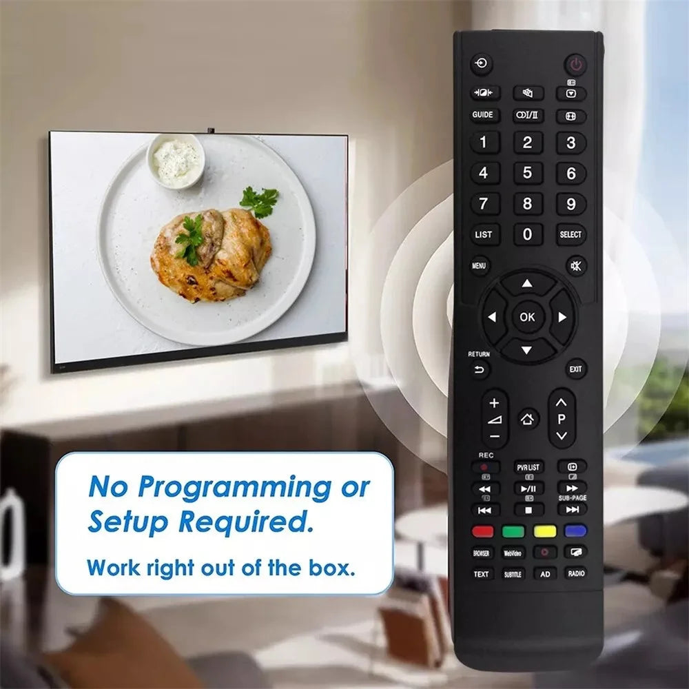 CT-8513 Remote Control For Toshiba TV Universal Remote Replacement - 3