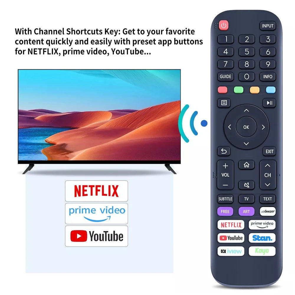EN2AB30H For Hisense TV Remote Control Replacement Universal Remote - 4