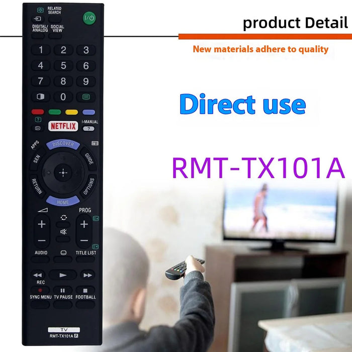 RMT-TX101A For Sony TV Remote Control Replacement Universal Smart TV Remote - 2