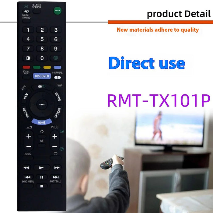 RMT-TX101P For Sony TV Remote Control Replacement Universal Smart TV Remote - 2