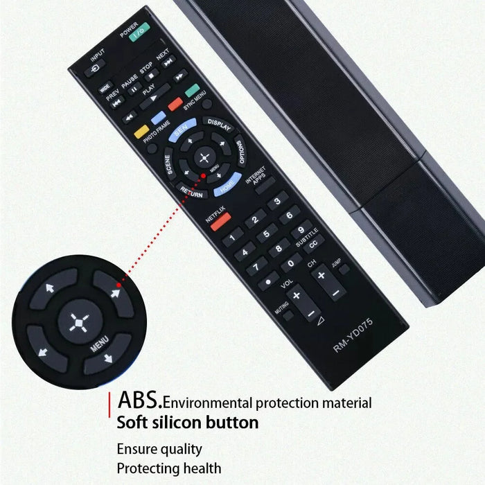 RM-YD075 For Sony TV Remote Control Replacement Universal Smart TV Remote - 2