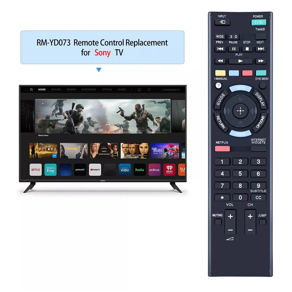 RM-YD073 For Sony TV Remote Control Replacement Universal Smart TV Remote - 5