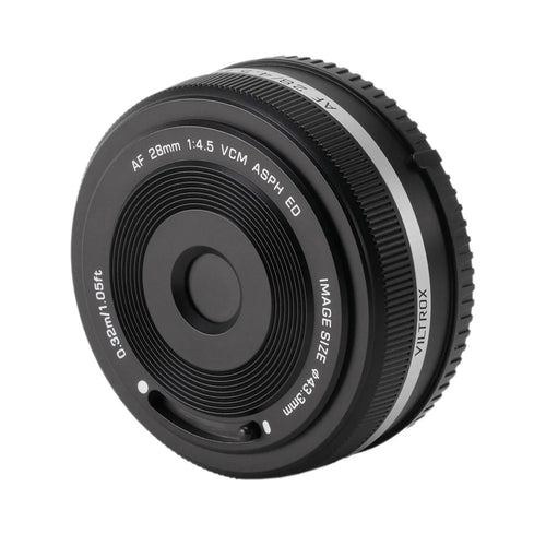 VILTROX For Sony FE Mount Mirrorless Camera Full Frame Prime Pancake Lens 28mm F4.5 Auto Focus Lens - 1