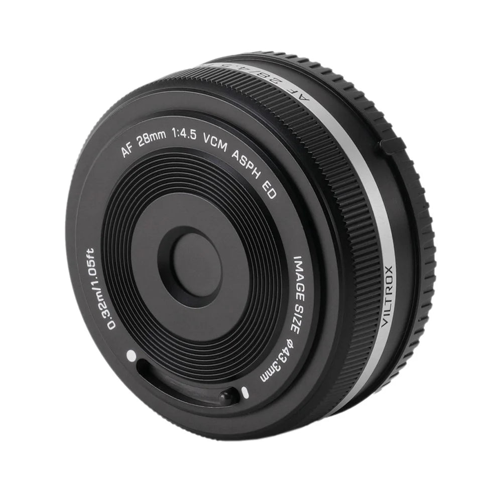 VILTROX For Sony FE Mount Mirrorless Camera Full Frame Prime Pancake Lens 28mm F4.5 Auto Focus Lens - 1