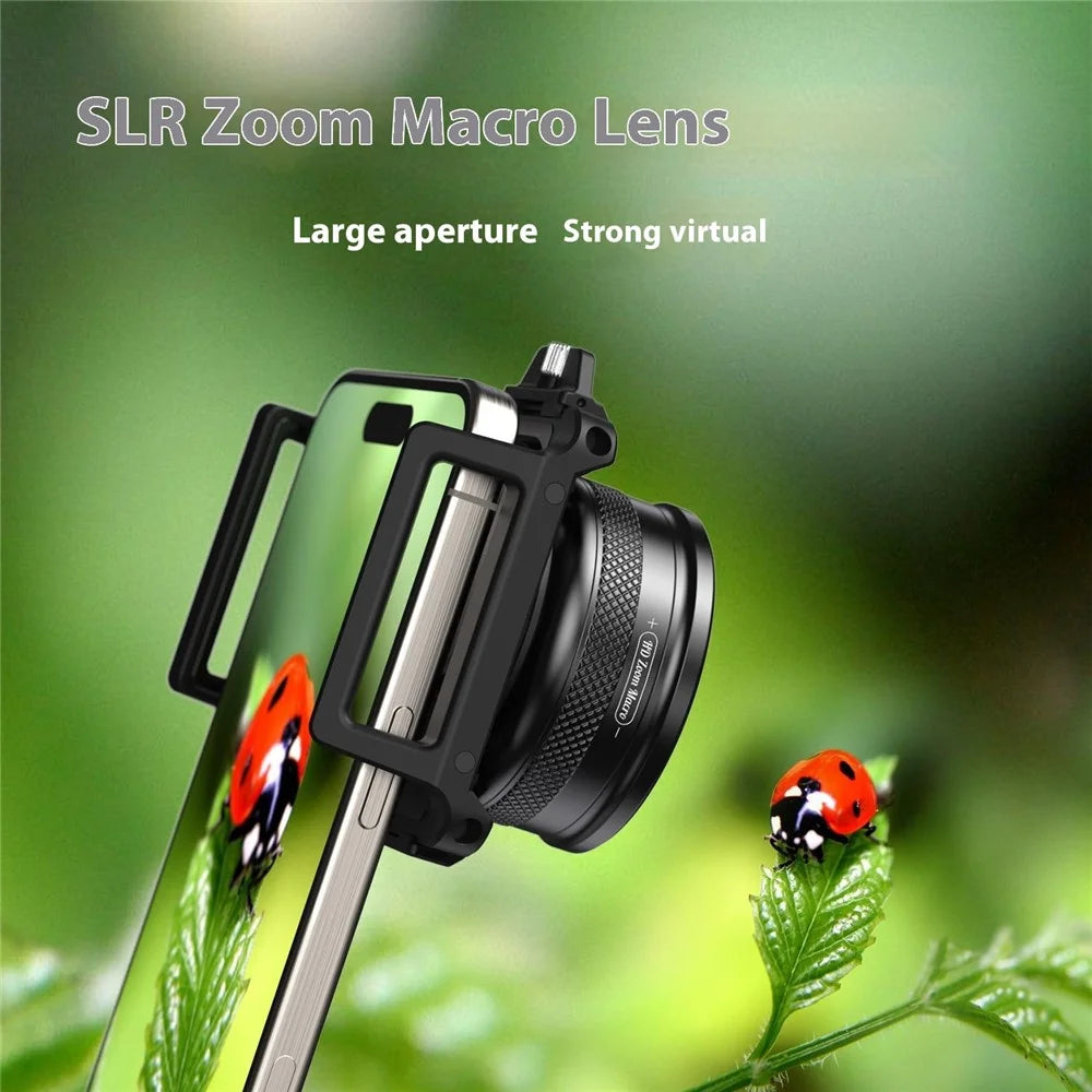 APEXEL APL-ZM100 F1.05 Large Aperture 10 - 20X Magnification Universal Macro Lens for Smartphones - 4