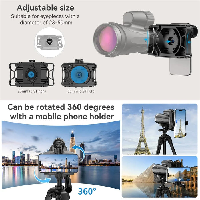 APEXEL APL-DC001 WiFi Electronic Eyepiece 2MP Digital Telescope Camera for Binoculars Telescope - 6