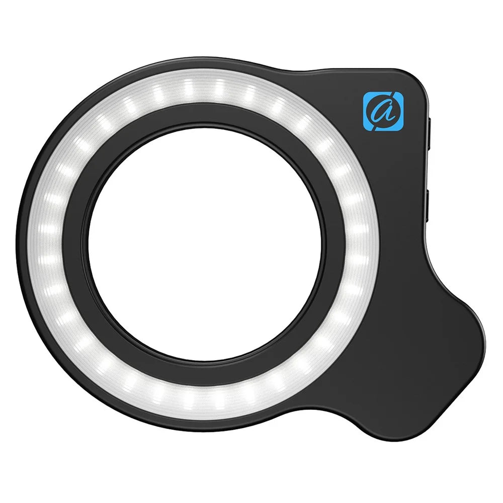 APEXEL APL-FL26 Cell Phone Macro Fill Light for Jewelry Photography Lighting with 37-52mm Adapter Ring - 1