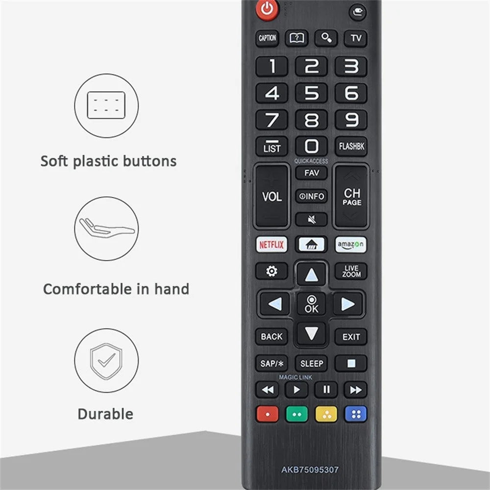 AKB75095307 For LG Smart TV IR Remote Control Infrared Replacement Controller - 4