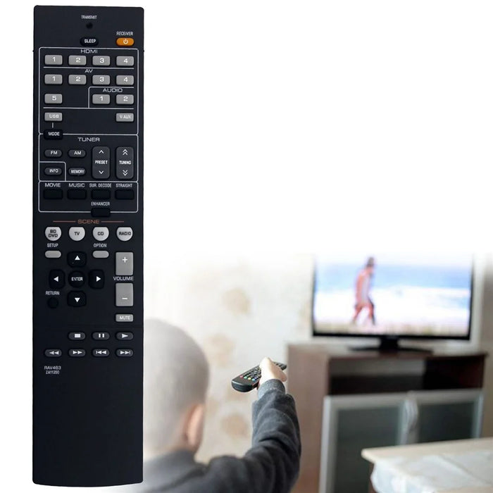 RAV463 For Yamaha Audio / Video Receiver Remote Control Replacement Battery Operated Controller - 2