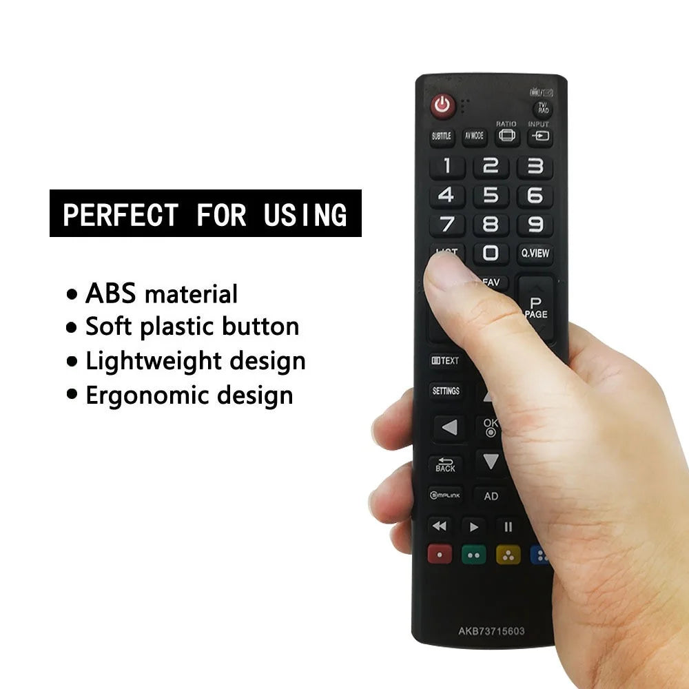 AKB73715603 For LG TV Remote Control Ergonomic Replacement Television Controller - 4