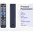 BN59-01015A For Samsung TV Remote Control Battery Operated Ergonomic Replacement Television Controller - 3