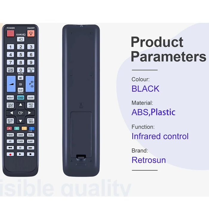 BN59-01015A For Samsung TV Remote Control Battery Operated Ergonomic Replacement Television Controller - 3