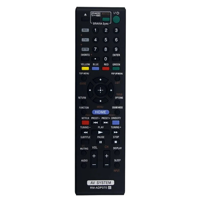 RM-ADP070 For Sony DVD Remote Control Replacement 1-8m ABS Ergonomic Handheld Controller - 1