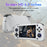 G28 128G Handheld Game Console 4.3 Inch HD IPS Screen Retro Arcade Game Device - White - 4