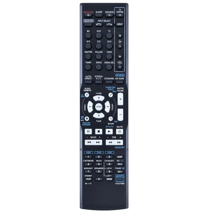 AXD7583 For Pioneer AV Receiver Stereo System Remote Control Ergonomic Replacement Controller - 1