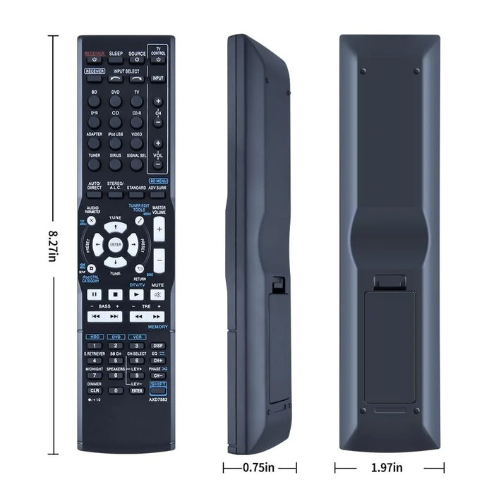AXD7583 For Pioneer AV Receiver Stereo System Remote Control Ergonomic Replacement Controller - 6