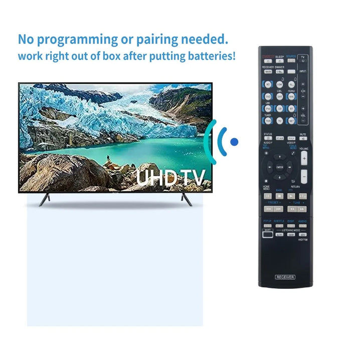 AXD7739 For Pioneer AV Receiver Stereo System Remote Control Ergonomic Replacement Controller - 4
