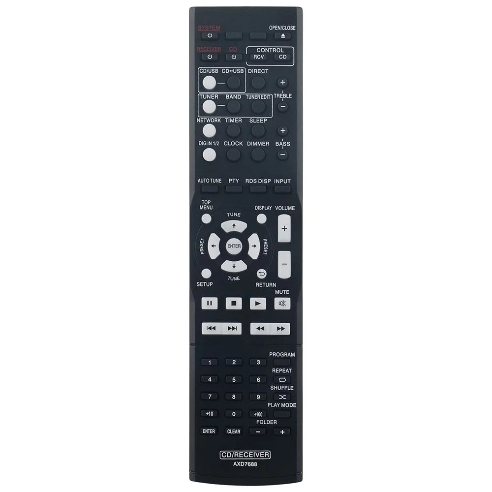 AXD7688 For Pioneer AV Receiver Stereo System Remote Control Ergonomic Replacement Controller - 3