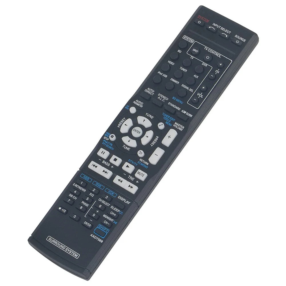 AXD7569 For Pioneer AV Receiver Stereo System Remote Control Ergonomic Replacement Controller - 1