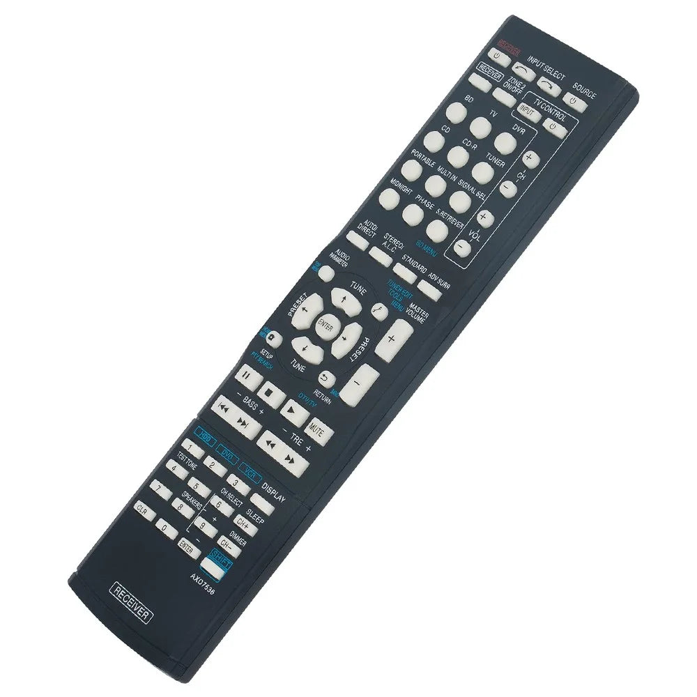 AXD7536 For Pioneer AV Receiver Stereo System Remote Control Ergonomic Replacement Controller - 1