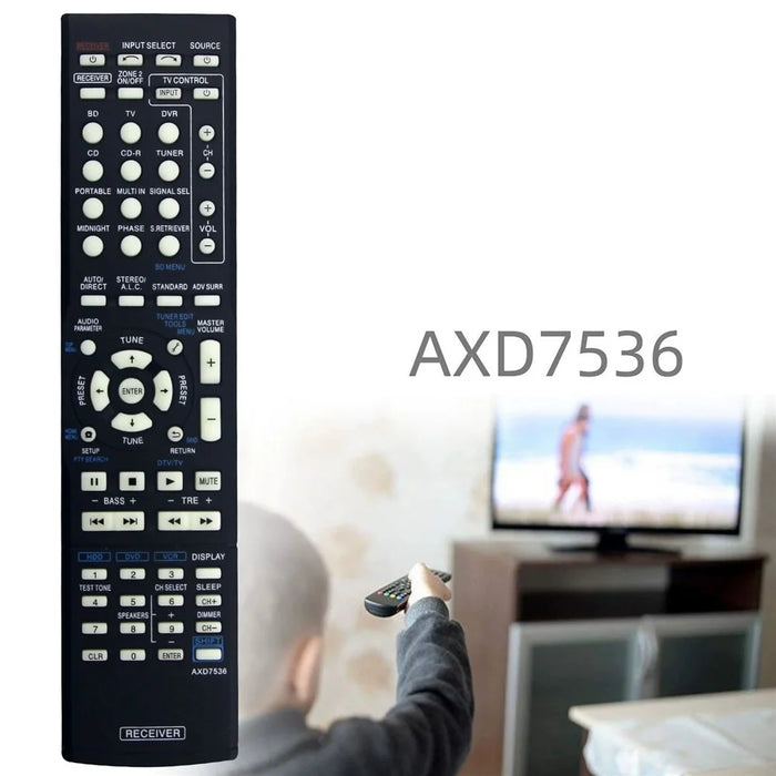 AXD7536 For Pioneer AV Receiver Stereo System Remote Control Ergonomic Replacement Controller - 5