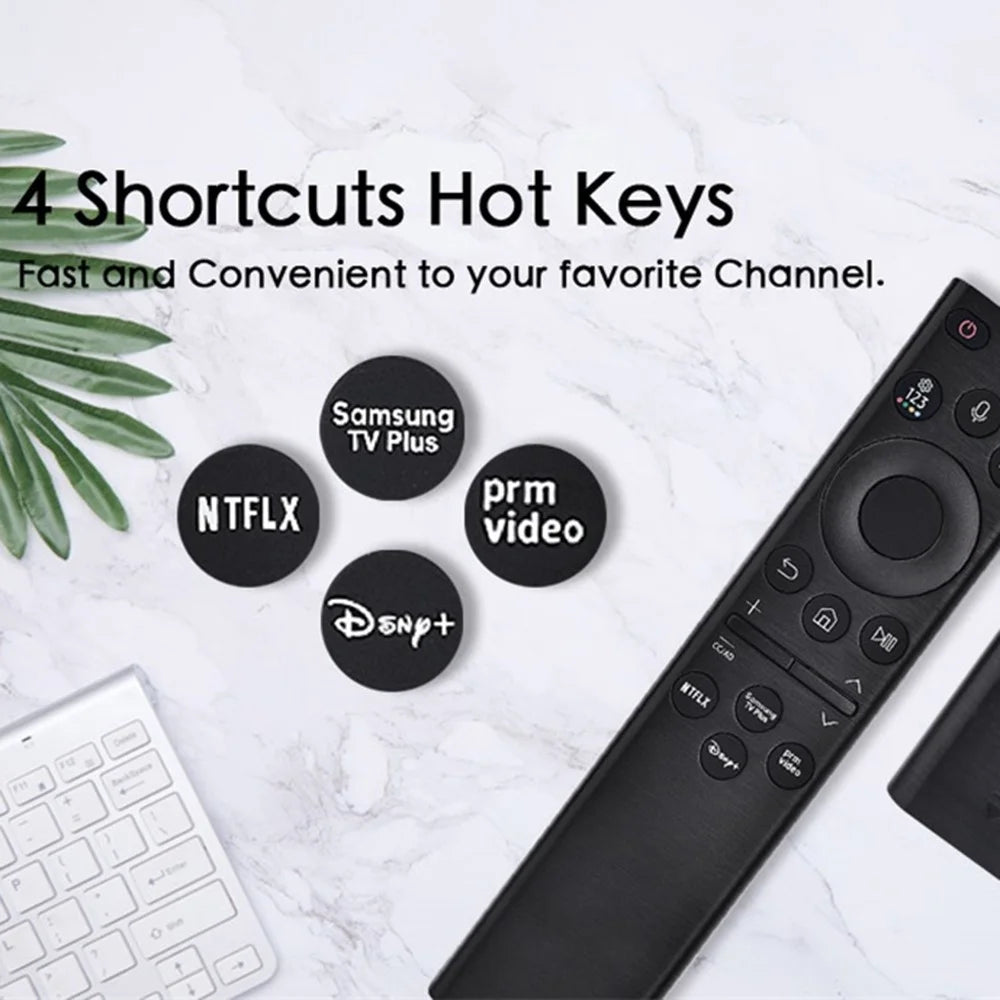 BN59-01385A For Samsung TV Remote Control Solar Powered Voice Control Replacement Controller - Black - 4