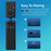 BN59-01357A For Samsung TV Remote Control Solar Powered Handheld Controller with Voice Function - 4