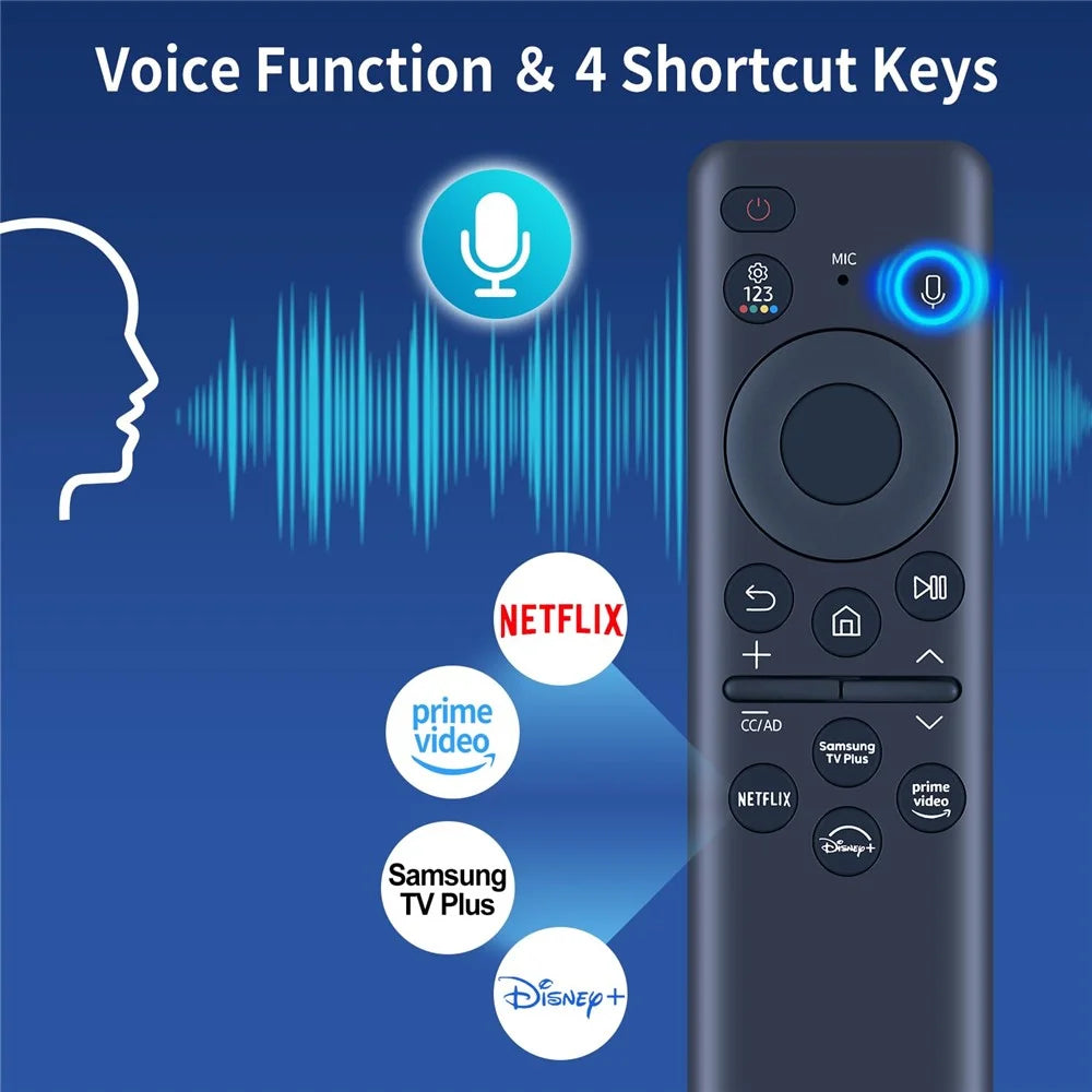 BN59-01432A For Samsung TV Remote Control 1 - 8m Transmission Solar Powered Controller with Voice Function - 3