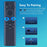 BN59-01432A For Samsung TV Remote Control 1 - 8m Transmission Solar Powered Controller with Voice Function - 4