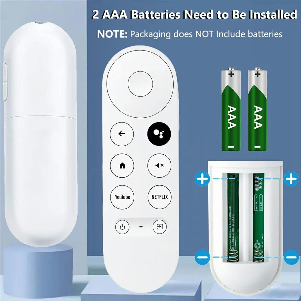 G9N9N For Google TV Ergonomic Remote Control Infrared Voice Enabled Handheld Controller - 4
