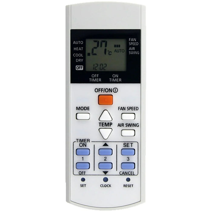 A75C3623 For Panasonic Air Conditioner Remote Control Ergonomic Replacement Wireless Controller - 1