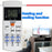 A75C3623 For Panasonic Air Conditioner Remote Control Ergonomic Replacement Wireless Controller - 2