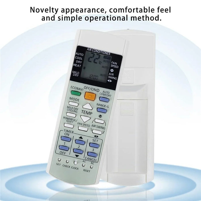 A75C3706 For Panasonic Air Conditioner Remote Control Ergonomic Replacement Wireless Controller - 3