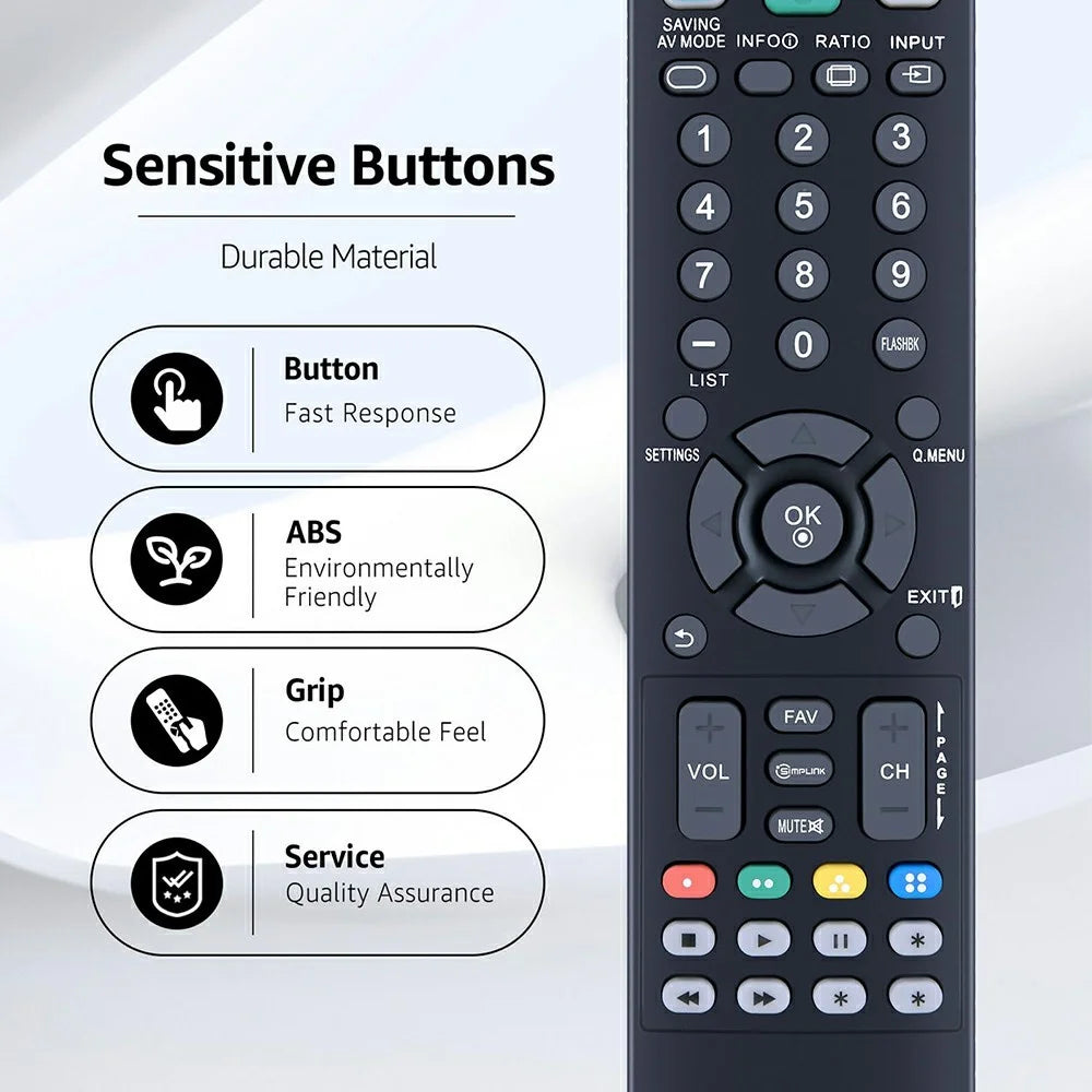 AKB73655806 For LG TV Remote Control Replacement Battery Operated Ergonomic Wireless Controller - 2
