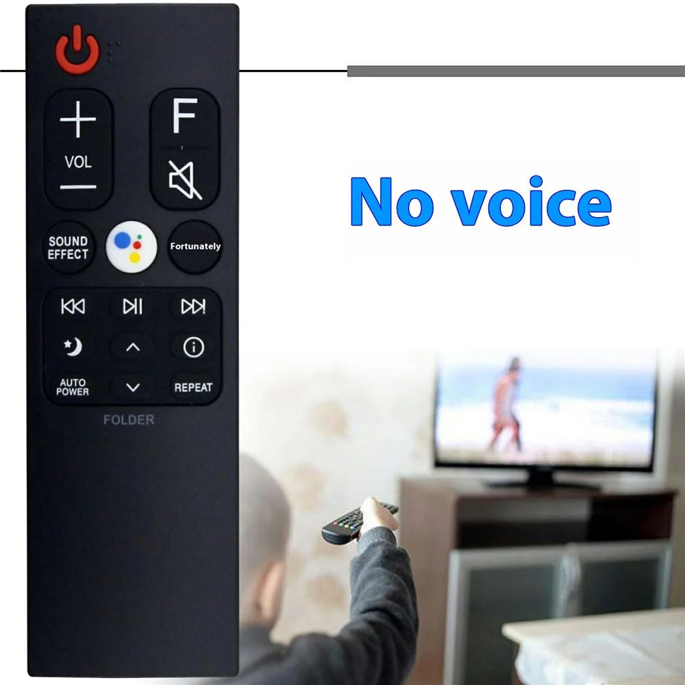AKB75595351 For LG Soundbar Ergonomic Remote Control Replacement Battery Operated Controller - 2
