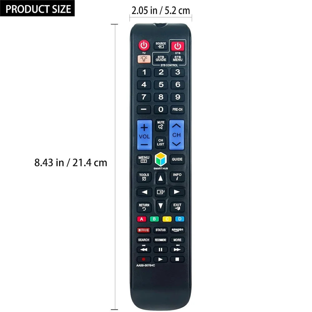 AA59-00784C For Samsung TV Battery Operated Remote Control Replacement Ergonomic Wireless Controller - 5