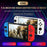 G90 7 Inch IPS HD Screen Handheld Game Console Multi-System Emulator Arcade Gaming Controller - Red+Blue - 3