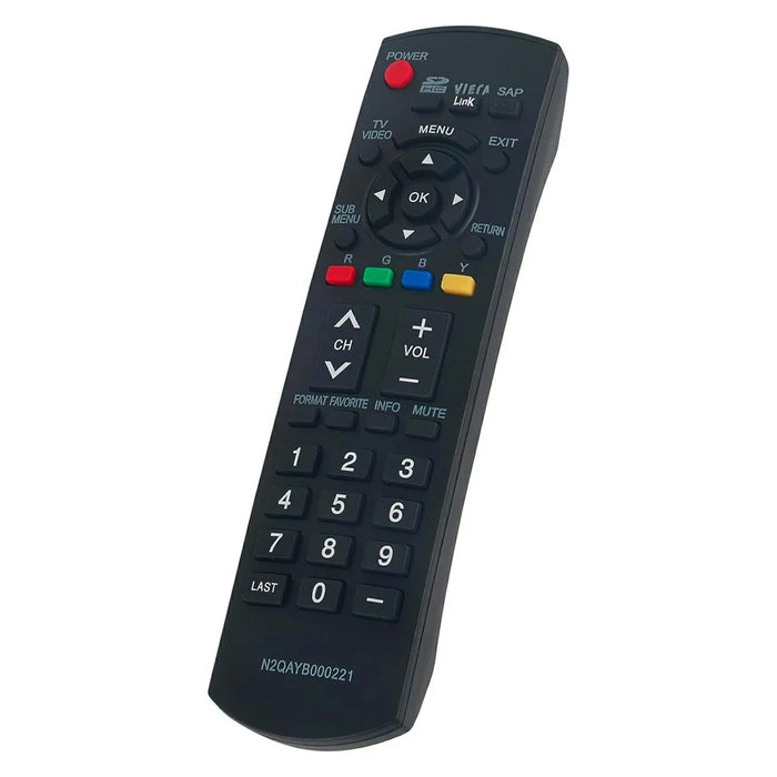 N2QAYB000221 For Panasonic TV Remote Control Replacement 1-10m Range Wireless Controller - 4