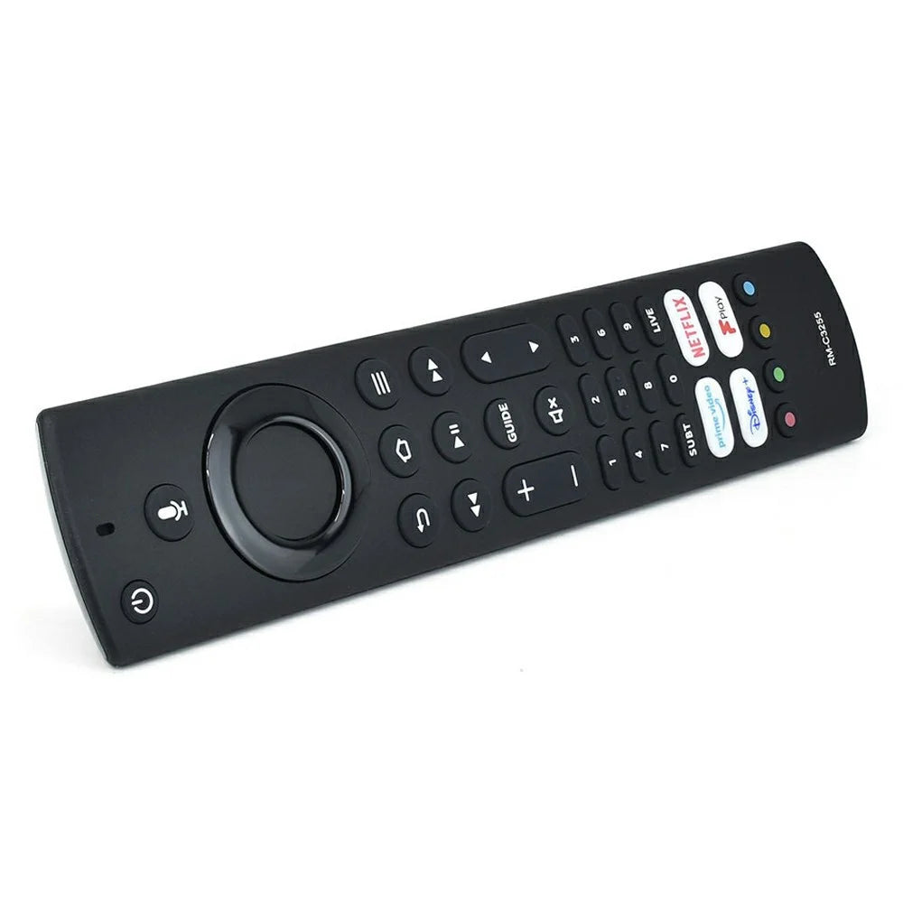 RM-C3255 For JVC TV Remote Control Voice Activated Replacement Ergonomic Television Controller - 4