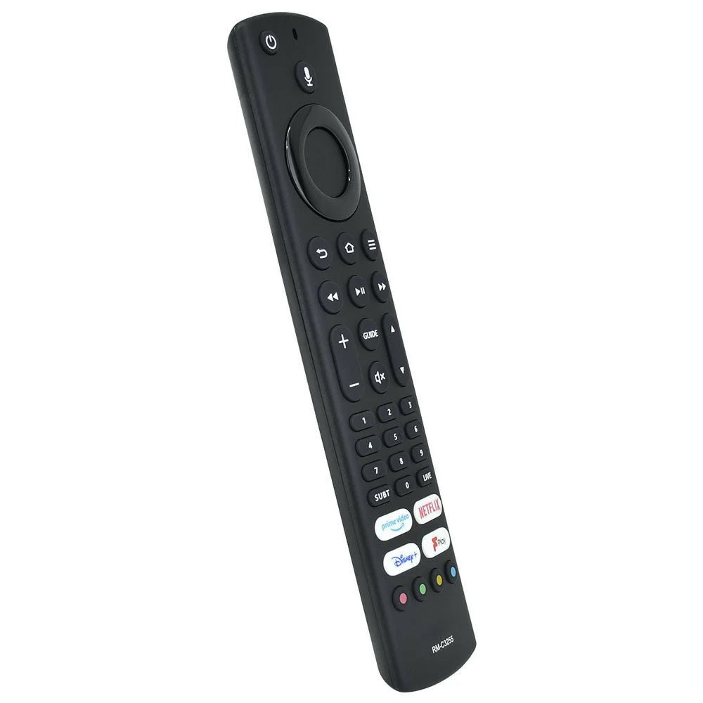 RM-C3255 For JVC TV Remote Control Voice Activated Replacement Ergonomic Television Controller - 5