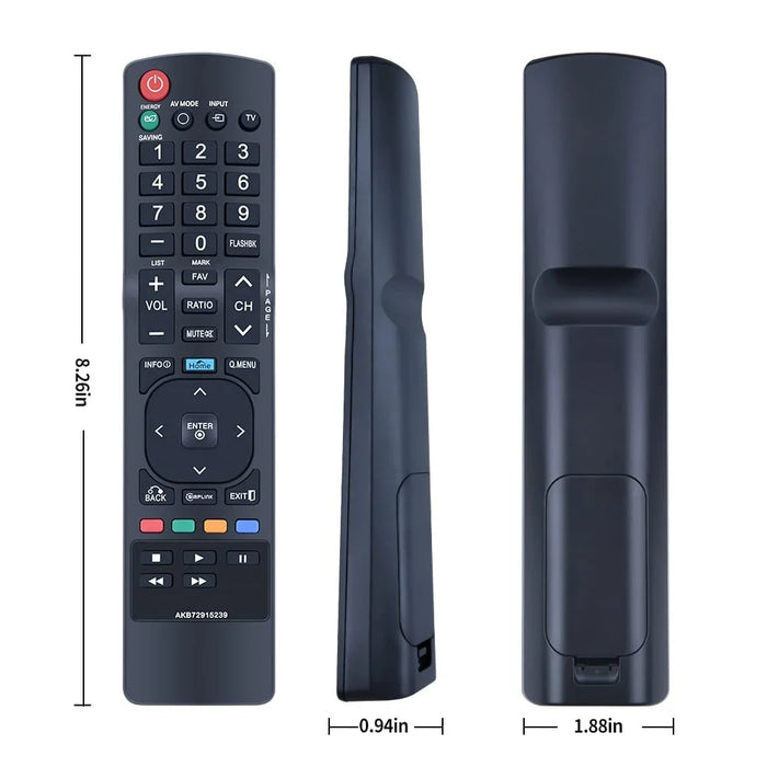 AKB72915239 For LG TV Remote Control Replacement 10m Range Ergonomic Controller - 6