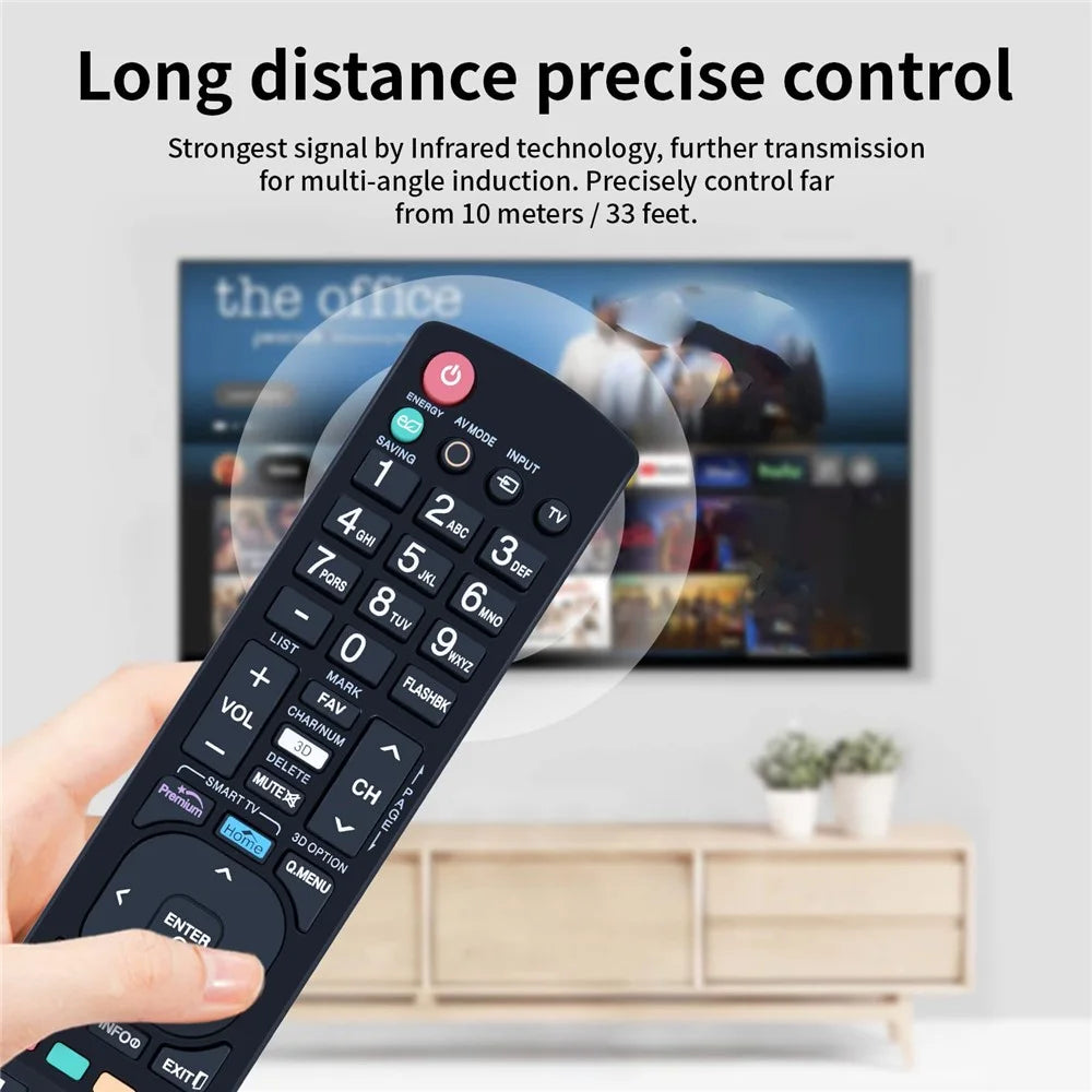 AKB72915238 For LG TV Remote Control Replacement AAA Battery Operated Wireless Controller - 4