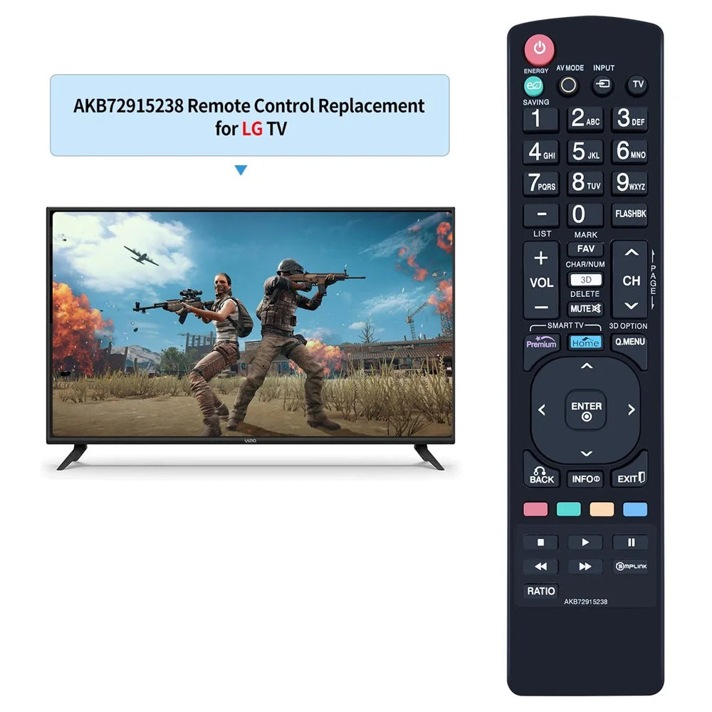 AKB72915238 For LG TV Remote Control Replacement AAA Battery Operated Wireless Controller - 5