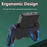 Q20 Handheld Game Console Retro Mini Arcade Machine with Game Card Slot, Dual Controllers - Green - 5