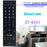 CT-8551 For Toshiba TV Ergonomic Remote Control Universal Replacement Controller - 2