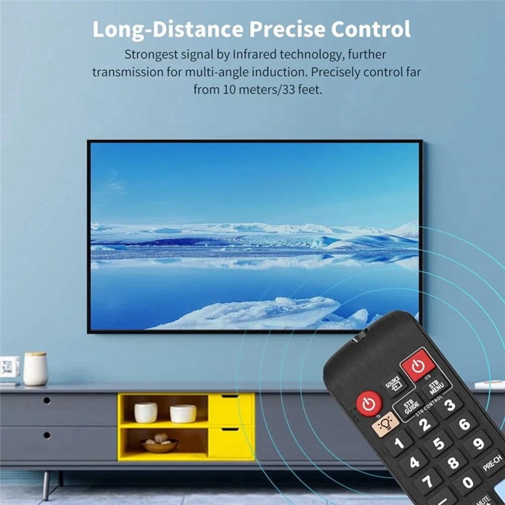 HTR-U29S For Haier TV Voice Control Replacement Remote Ergonomic Handheld Remote Control - 3