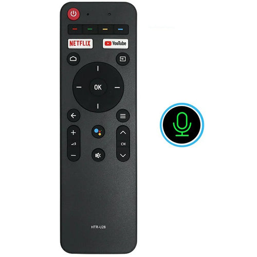 HTR-U28 For Haier TV Voice Control Replacement Remote Ergonomic Handheld Remote Control - 1