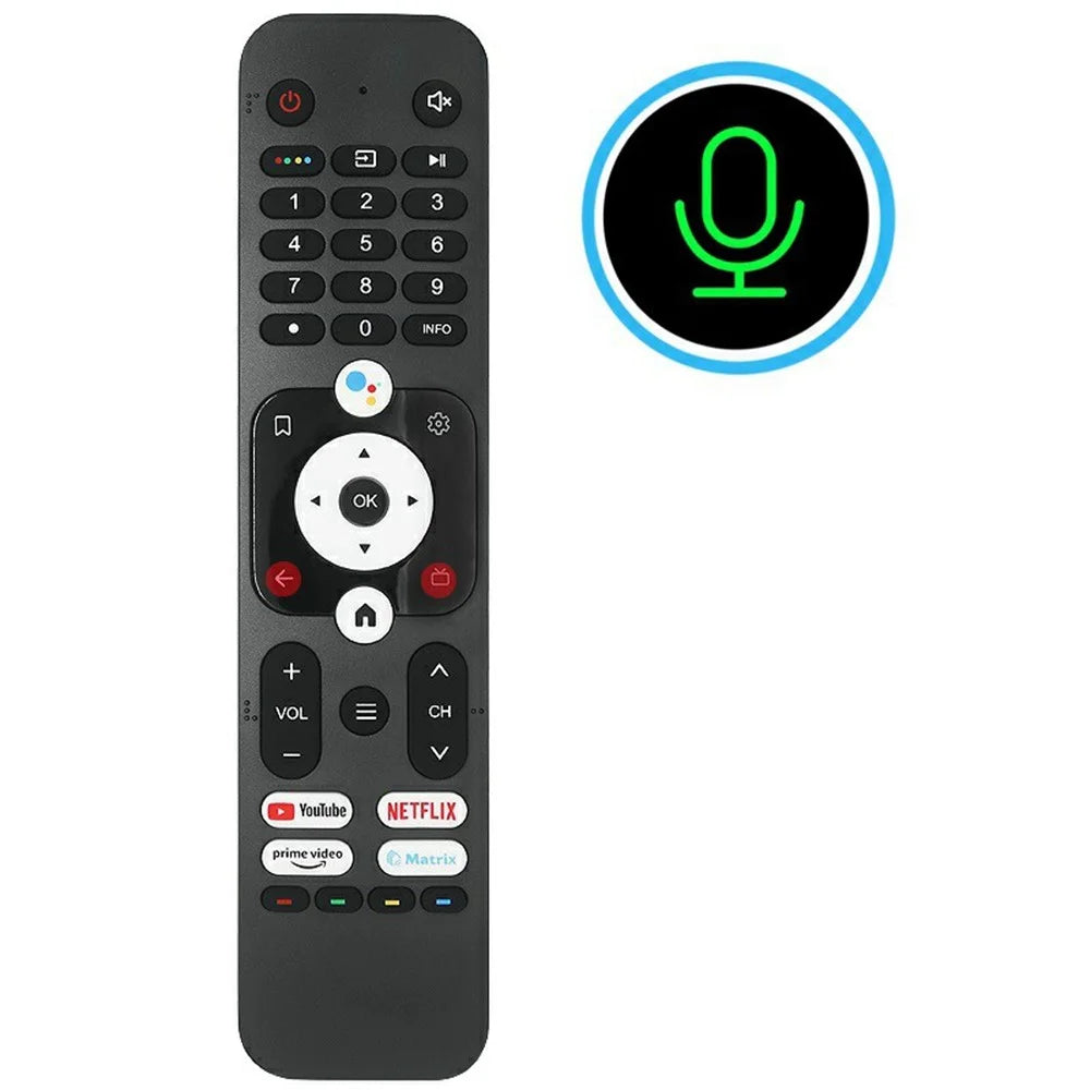 HTR-U31 For Haier TV Voice Control Replacement Remote Ergonomic Handheld Remote Control - 1